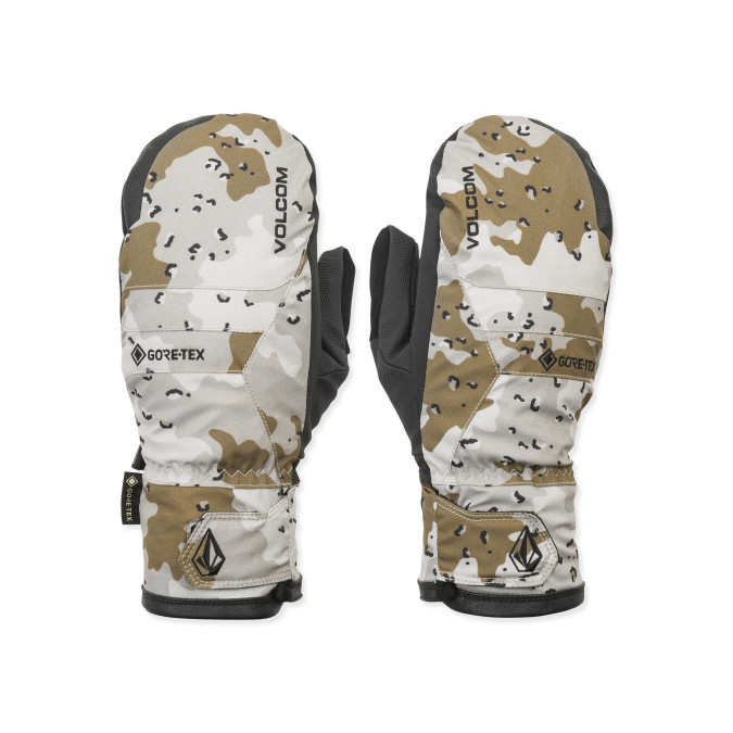 Volcom Meskie Rekawice Stay Dry Gore-Tex Mitt Camouflage