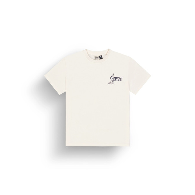 Picture Organic Damski T-Shirt Manon Diemer S/S White Bear