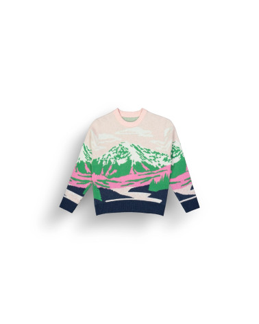 Picture Organic Damski Sweter Wak Cloudy Landscape Women