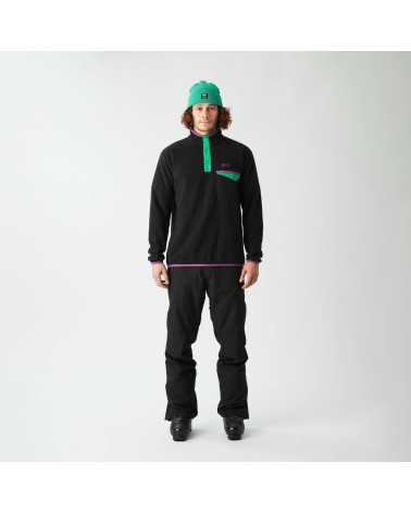 Picture Organic Meski Polar Arcca 1/4 Zip Black