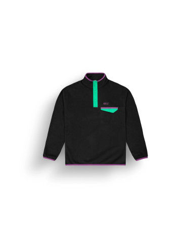 Picture Organic Damski Polar Arcca 1/4 Zip Black