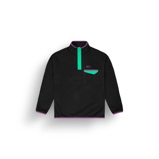 Picture Organic Damski Polar Arcca 1/4 Zip Black