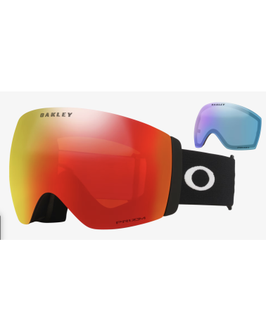 Oakley Gogle Flight Deck Pro L  Black, Szybka Prizm Torch i Iced