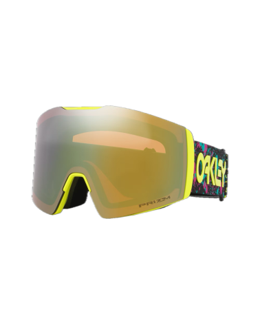 Oakley Gogle Fall Line L Jaxson Black, Szybka Prizm Snow Sage Gold Iridium