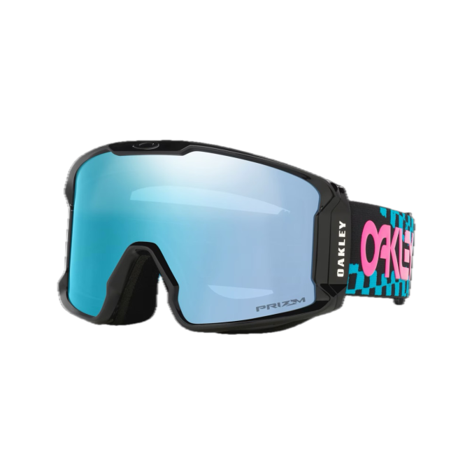 Oakley Gogle Line Miner L Chex Black, Szybka Prizm Snow Sapphire Iridium