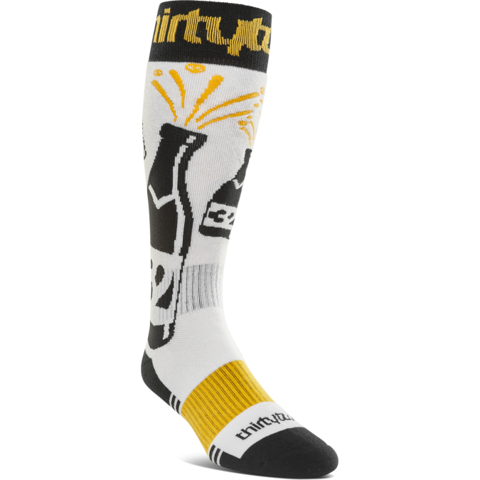 Thirty Two Meskie Skarpetki Double Yellow/White