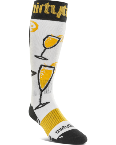 Thirty Two Meskie Skarpetki Double Yellow/White