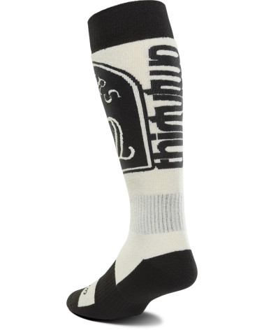 Thirty Two Meskie Skarpetki Diggers Merino White/Black