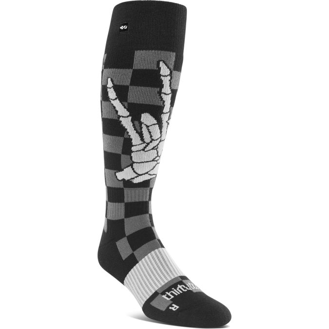 Thirty Two Meskie Skarpetki Slush Black/White