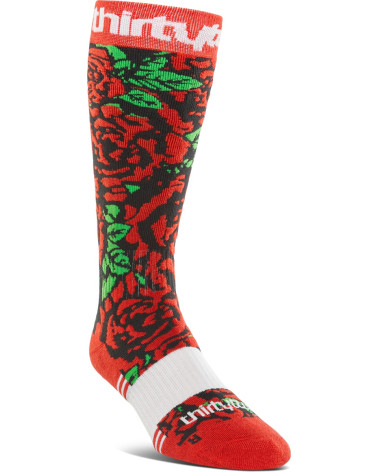 Thirty Two Damskie Skarpetki Double Red/Black