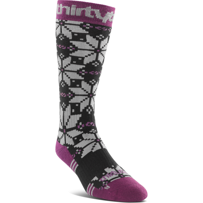 Thirty Two Damskie Skarpetki Double Purple