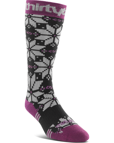 Thirty Two Damskie Skarpetki Double Purple