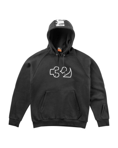 Thirty Two Meska Bluza Team Tech x Fava Black