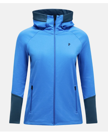 Peak Performance Damska Bluza Rider Essentials Zip Azure Ascent/Mountain Lake