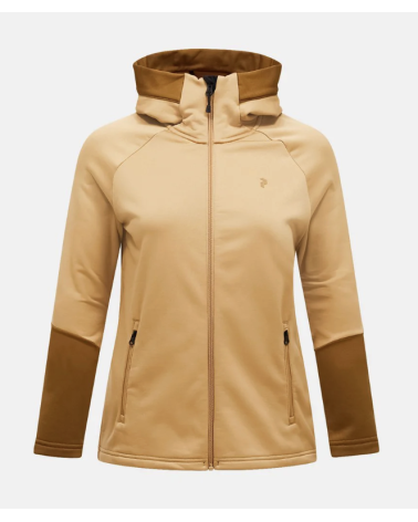 Peak Performance Damska Bluza Rider Essentials Zip Sierra Sand/Earthy Summit
