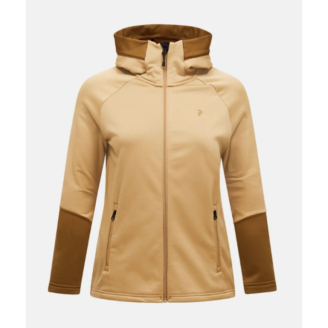 Peak Performance Damska Bluza Rider Essentials Zip Sierra Sand/Earthy Summit