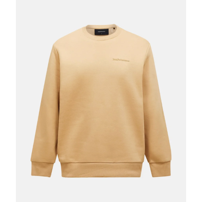 Peak Performance Meska Bluza Original Small Logo Sierra Sand