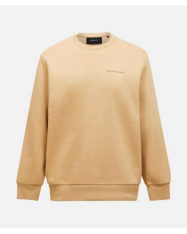 Peak Performance Meska Bluza Original Small Logo Sierra Sand