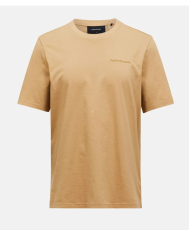 Peak Performance Meski T-Shirt Original Small Logo Sierra Sand