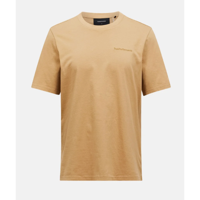 Peak Performance Meski T-Shirt Original Small Logo Sierra Sand