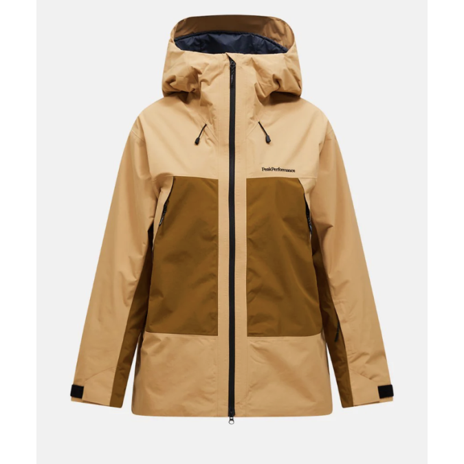 Peak Performance Damska Kurtka Edge Insulated Sierra Sand/Earthy Summit
