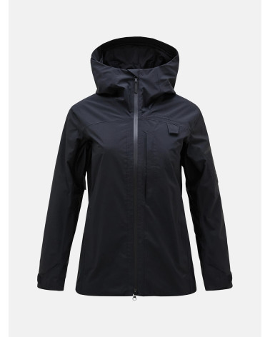 Peak Performance Damska Kurtka Alpine Gore-Tex Insulat Black
