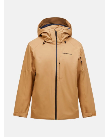 Peak Performance Meska Kurtka Maroon Insulated Sierra Sand