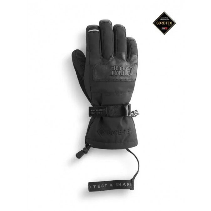 Picture Organic Damskie Rekawiczki Grab Gore-Tex Gloves Black