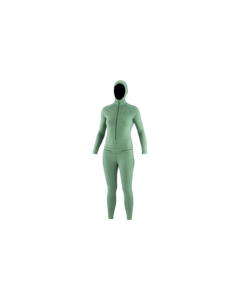 AIRBLASTER WMNS MERINO NINJA SUIT SPRUCE